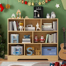 Book Shelf, 8 Cubes Storage Organizer, Freestanding Wooden Bookshelf Cube Shelf for Bedroom, Living Room, Home Office, 3-Tier Open Shelf Wooden Bookcase by CozyNest Decor