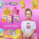 BioSwiss Care Bears Bandages, Unlock The Magic Care Bear Shaped Self Adhesive Bandage, Latex Free Sterile Wound Care, Fun First Aid Kit Supplies for Kids, 50 Count by TinyTreasures Baby Boutique