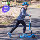 SKIDEE Kick Scooters for Kids Ages 3-5, Adjustable Height Foldable Scooter with Removable Seat, 3 LED Light Wheels, Rear Brake, Wide Standing Board, Suitable Up to 12 Year Old Boys/Girls by TinyTreasures Baby Boutique