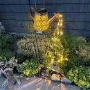 Watering Can Light Solar Powered: Garden Lights Waterproof Outdoor Yard Decoration - Flower Lanterns Hanging Patio Proch Pathway Decor - Gardening Birthday Gifts for Women Mom Wife Grandma by GreenHaven Gardens