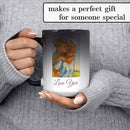 Personalized Coffee Mug, Custom Photo Caricature Gift, Funny Customized Coffee Gift for Men & Women, Custom Mugs with Pictures, Color Changing 15oz Father's Day Mug by TinyTreasures Baby Boutique