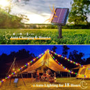 Ollny Solar String Lights Outdoor, 40FT 120LED Solar Fairy Lights, 8 Modes IP67 Waterproof Solar Light for Outside Yard Garden Patio Camping Wedding(Multicolor) by GreenHaven Gardens
