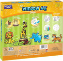 Imagimake Window Art Jungle Suncatcher Kit | Kids Crafts Supplies | Girls Toys Age 6-8 | Arts and Crafts for Kids Ages 8-12 | Creative Fun Craft Kit | Gifts for 5 Year Old Boys & Girls by TinyTreasures Baby Boutique