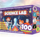 Science Kits for Kids | Ultimate Chemistry Lab Setup with 100 Experiments | Toys Set for Boys and Girls Age 7-8-9-12 by TinyTreasures Baby Boutique