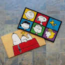 Gertmenian Peanuts Snoopy Coir Doormat - 2x3 Welcome Mat (2-Pack), Ideal for High Traffic Areas in Front Door, Garage, Entryway - House/Peanut Patch, 80003 by CozyNest Decor