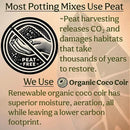 Craft Aroid Potting Mix- Elite Alocasia, Philodendron, Monstera Soil Mix, Chunky, Well Draining Potting Soil for Indoor Plants, All Tropical Plants & Houseplants, Synthetic & Peat Free 2QT by GreenHaven Gardens