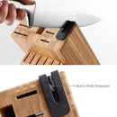 McCook® Knife Sets,German Stainless Steel Knife Block Sets with Built-in Sharpener by CozyNest Decor