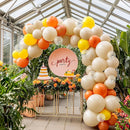 JOYIN 150 Pcs Sand White Balloons, Different Sizes 18 12 10 5 Inch Sand White Latex Balloon Arch Kit with Instruction for Birthday Party Graduation Wedding Holiday Decoration by TinyTreasures Baby Boutique