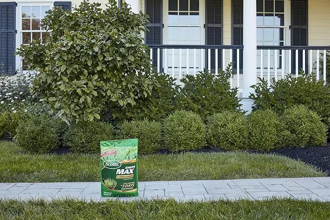 Scotts Green Max Lawn Food, Lawn Fertilizer Plus Iron Supplement for Greener Grass, 10,000 sq. ft., 33.33 lbs., photo 4 of 16