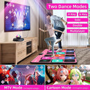 FWFX Dance Mat for Kids & Adults, Wireless Electronic Music Dancing Game for TV, 2-Player Video Game, Active Indoor Games for Family Parties & Basement Fun - Birthday for Boys, Girls by TinyTreasures Baby Boutique