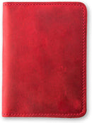 PEGAI Personalized Leather, Passport Holder For Travel | Handmade Passport Wallet Cover Case | Travel Document Holder, Passport Cover for Men, Women, and Family | Pike (Rose) by TinyTreasures Baby Boutique