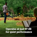 WORX Cordless Leaf Blower, 40V Electric Blower with 780CFM & 190MPH, Brushless Lawn Blower with Gas-Like Power & 57dB, 2 Batteries & Charger Included, WG582 by GreenHaven Gardens