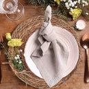 Defined Deco Woven Placemats Set of 10,13.5" Round Rattan Placemats,Farmhouse Weave Rustic Braided Wicker Table Mats for Dining Table Home Wedding by CozyNest Decor