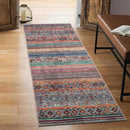 Keen Home Design 2x12 Rug - Machine Washable Runner Rug with Non-Slip Backing, Ideal for Hallway, Entryway, Kitchen, Laundry Room - Vintage, Easy Clean, Durable, Low Pile - (2'6" x 12') by CozyNest Decor