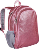 Wildkin 15-inch Kids Backpack – Durable, Padded, Adjustable for School & Travel - Pink Glitter by TinyTreasures Baby Boutique