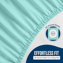 Utopia Bedding Waterproof Mattress Protector King Size, Premium Terry Mattress Cover 200 GSM, Breathable, Fitted Style with Stretchable Pockets (Spa Blue) by TinyTreasures Baby Boutique