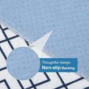 OUTCREATOR® Washable Bed Pads 34" x 56" (Pack of 2), Incontinence Mattress Protector, Anti-Slip Waterproof Underpads for Adults Kids Elderly Pets Absorbency & Reusable Bedwetting Pads (White Geometry) by TinyTreasures Baby Boutique