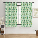 Kids Space Dino Blackout Curtains - 100% Blackout, Thermal Insulated, Noise Reducing, Perfect for Kids Room and Nursery, 2 Panels (Cosmo Dino Green, W52×L63) by TinyTreasures Baby Boutique