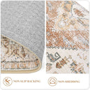 Lahome Boho Washable Rug Runner - 2x7 Non-Slip Runners Rugs for Hallways Non-Shedding Lightweight Runners for Kitchen, Oriental Distressed Print Indoor Carpet Runner for Entrance Bathroom Laundry Room by TinyTreasures Baby Boutique
