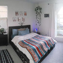 UKELER Bohemian Sherpa Bed Blanket King Size 90'' x 108'', Native American Cozy Warm Blanket for Bed/Couch/Sofa, Great Gift for Women's Day,Mother's Day,Father's Day,Thanksgiving,Christmas,Birthday by CozyNest Decor