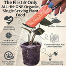 All-in-One Complete Organic Plant Food, Indoor Plant Food for Houseplants, Organic Fertilizer for Vegetable Gardens, 7 Formulated Single Servings Feeds 14 gal Fast and Slow Release by GreenHaven Gardens