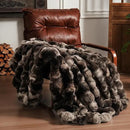 BENVWE Fluffy Faux Fur Throw Blanket for Couch, Soft Plush Thick Cozy Fuzzy Luxury Minky Bubble Blanket for Home Living Room Decor Gift for Women, Tie-dye Coffee, 50" x 60", 1100GSM by CozyNest Decor