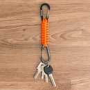 BRAVESHINE Paracord Keychain Carabiner Clip, D Ring Lanyard Hanger Stroller Hook for Water Bottle, Key, Backpacks, Men, Women by TinyTreasures Baby Boutique