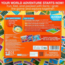 QUOKKA Board Games for Kids 8-12 - Family Games for Kids and Adults - Journey Across The World Card Game Ages 5-9 - Learn Capitals, Flags, Facts, and Map Locations with 195 World Map Cards by TinyTreasures Baby Boutique