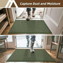 COSY HOMEER-Door-Mat 36"x60" Non Slip Absorbent Entryway Rugs Dirt Trapper Doormats Washable Entrance Mats Low Pile Welcome Floor Mat for Front Back Door and Entry Mats,Green by CozyNest Decor