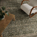 Machine Washable Rugs for Living Room: 8x10 Area Rugs Boho Vintage Rugs Stain Resistant Non Slip Low Pile Soft Lightweight Carpet for Bedroom Kitchen Dining Room Nursery Kids Room Farmhouse by TinyTreasures Baby Boutique