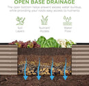 Best Choice Products 8x2x2ft Outdoor Metal Raised Garden Bed, Rectangular Deep Root Planter Box for Vegetables, Flowers, Herbs, and Succulents w/ 239 Gallon Capacity - Taupe by GreenHaven Gardens