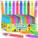 200 Pack Star Bubble Wands,Party Favors Supplies for Toddlers Kids’ Birthday, Summer Outdoor Celebrations,School Classroom Carnival Prize Giveaways,Bulk Gift Box as Goody Bags Stuffer by TinyTreasures Baby Boutique