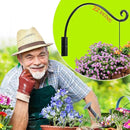 AJART Hanging Plant Hooks｜Plant Bracket Outdoor - Thicker More Durable Rust-Resistant, Heavy Duty Plant Bracket Outdoor (1 PC, 22") by GreenHaven Gardens