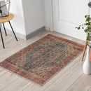 Keen Home Design 2x3 Rug - Machine Washable Entry Rug with Non-Slip Backing, Ideal for Enteryway, Kitchen, Bathroom, Laundry Room - Vintage, Easy Clean, Durable, Low Pile Rug - (2' x 3') by CozyNest Decor