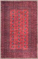 Keen Home Design 2x3 Rug - Machine Washable Entry Rug with Non-Slip Backing, Ideal for Enteryway, Kitchen, Bathroom, Laundry Room - Vintage, Easy Clean, Durable, Low Pile Rug - (2' x 3') by CozyNest Decor