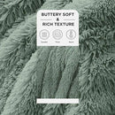 Bedsure GentleSoft Fuzzy Sherpa Faux Fur Twin Blanket Sage Green Cozy Gifts for Women Men, Soft Fleece Plush Warm Minky Thick Blanket Twin Size for Bed, Dorm Essentials Sage Room Decor Gifts, 60x80 by CozyNest Decor