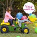 Edushape Sensory Ball for Baby - 7" Transparent Pink, Enhances Gross Motor Skills for Kids 6 Months & Up by TinyTreasures Baby Boutique