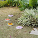 Outdoor Garden Decor Stepping Stones - Outside Garden Yard Decorative Stones Gifts for Women Garden Decor for Outside 10x10x0.75 Inch Cynkeyee by CozyNest Decor