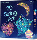 Going Creative 3D String Art Kit for Kids Ages 6-12 – Light-Up DIY Craft Kit with LED Lights, Tassels & Wall Mount – Fun Arts & Crafts Gift for Girls & Boys, STEM Toy, Screen-Free Activity by TinyTreasures Baby Boutique