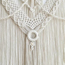 Achart Macrame Wall Hanging Large- Boho Wall Decor- large wall art- Wall Decor Living Room- Macrame Tapestry Boho Decor for Bedroom (Triangle) by CozyNest Decor