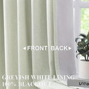 Vision Home Soft Green Pinch Pleated Full Blackout Curtains Linen Blended Room Darkening Window Panels 90 inch for Living Room Bedroom Thermal Insulated Pinch Pleat Drapes with Hooks 60" Wx90 Lx1 by CozyNest Decor