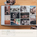 Premium Scrapbook Album – Acid-Free Photo Album with Writing Space – 100 Pages for Size 4x6 – Holds 500 Photos – Wedding, Baby, Travel & Family Memories by TinyTreasures Baby Boutique