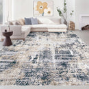 Area Rugs 8x10 Living Room: Washable Rug Modern Abstract Large Rugs Soft Non Slip Neutral Rug Stain Resistant Indoor Carpet for Bedroom Kitchen Dining Room Home Office Rugs(Black Brown,8'x10') by TinyTreasures Baby Boutique