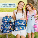 Wildkin ECO rPET 17-inch Large Backpack – Sustainable, Padded, Adjustable – Wildflower Bloom by TinyTreasures Baby Boutique