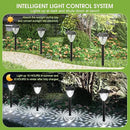 GOODFOEVER Solar Pathway Lights Outdoor, 10 Pack Solar Lights Outdoor Waterproof for Outside, Garden Decor for Yard, Patio, Landscape, Planter, Walkway, Driveway by GreenHaven Gardens