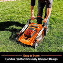 LawnMaster CLMF4819A 48V MAX* 19-inch Brushless Cordless Mower with 2X24V MAX* 4.0Ah Battery and a Dual Charger by GreenHaven Gardens
