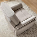 Power Recliner Chair Swivel Glider, Electric Rocking Recliner Chairs with USB and Type-C Ports, Nursery Chair Recliner for Living Room, Bedroom, Apartment（Camel） by TinyTreasures Baby Boutique