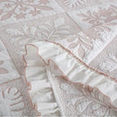 MarCielo 3-Piece 100% Cotton Bedspread Lightweight Quilt Coverlet Embroidery Farmhouse Bedding Set (TJ Colorful,Queen (98"x102")) by CozyNest Decor