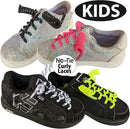 FOOTMATTERS Curly No Tie Shoe Laces - Elastic Spring Laces by CozyNest Decor