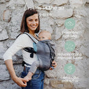 Boba Air Ultra-Lightweight Baby Carrier and Toddler Backpack - Baby Hiking Carrier 3 Months (15-45lbs) - Toddler Backpack and Baby Carrier (Grey) by TinyTreasures Baby Boutique